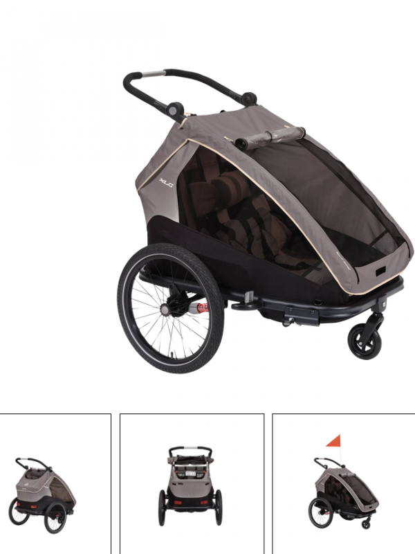 XLC Kinderanhänger Duo S 2025